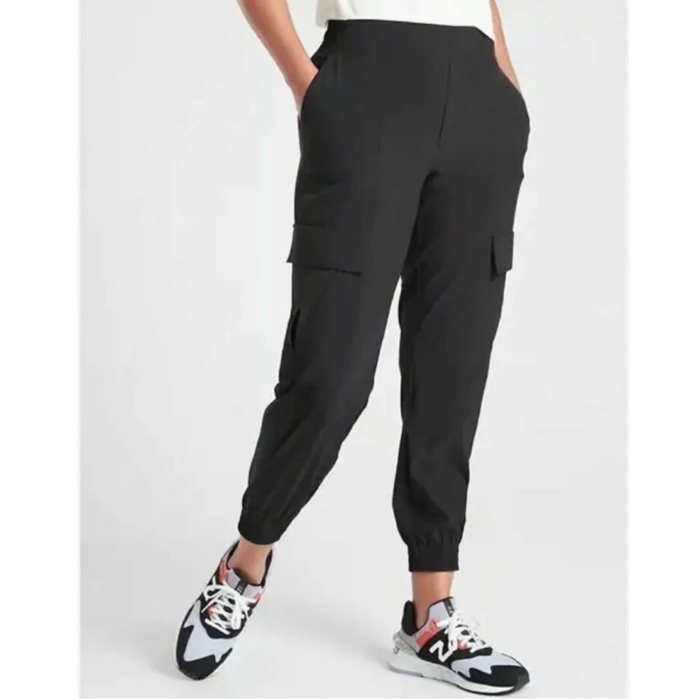 Athleta Chelsea Utility Jogger Pant in Black